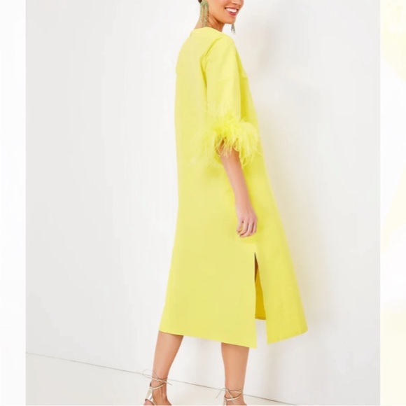 Tuckernuck Citron Feather Jamie Dress - Picture 4 of 7